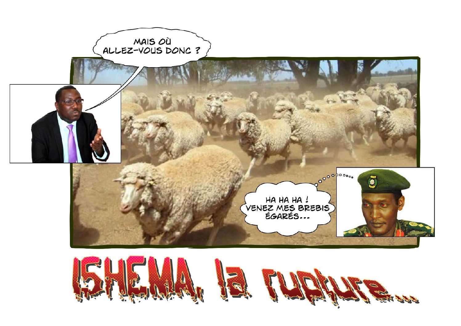 Padre-moutons Ishema, la rupture