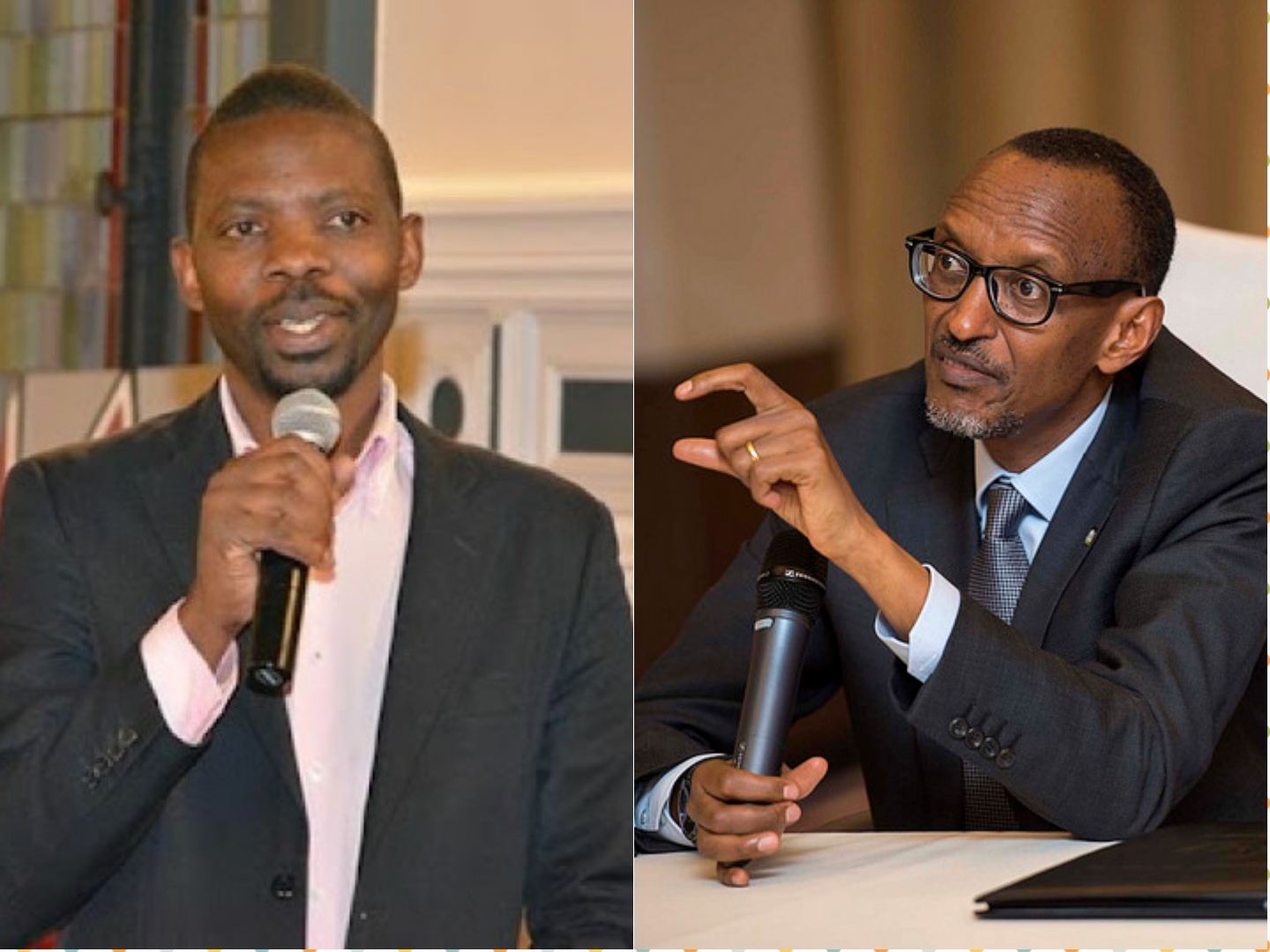 Philippe Mpayimana na Kagame