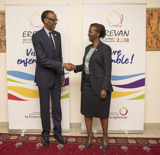 Paul Kagame Louise Mushikiwabo