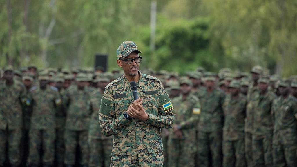 Paul Kagame i Gabiro