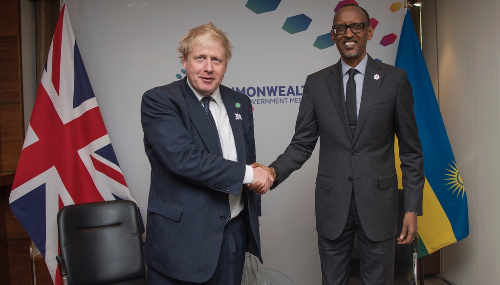 Boris et Kagame dans le Business des êtres humains